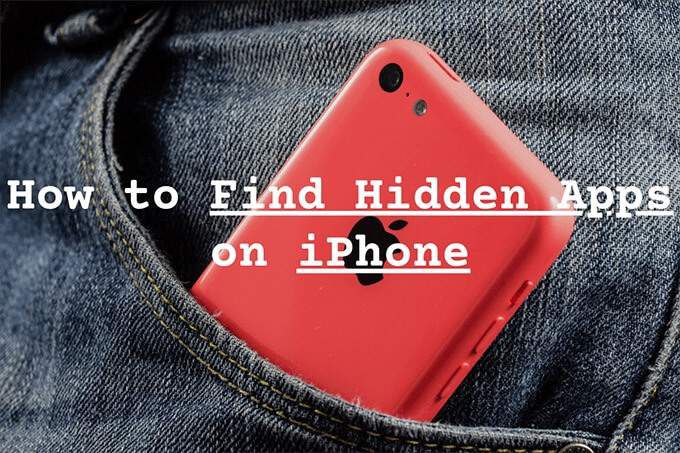 Как найти скрытые приложения на iPhone