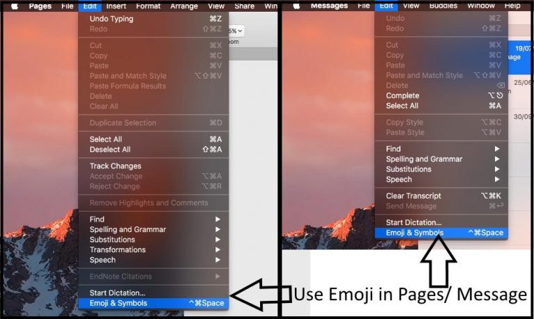 Как настроить панель окна Emoji и символов на MacBook, Mac