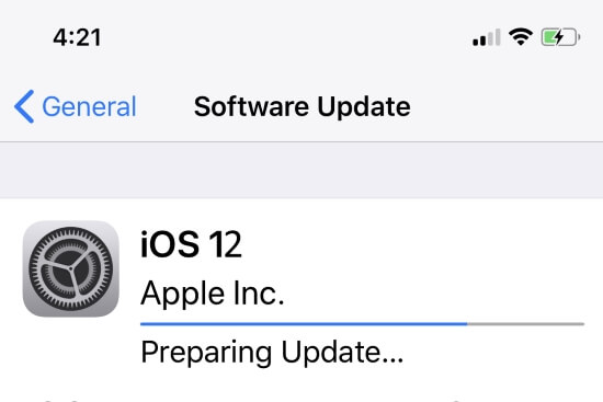 Как остановить загрузку обновления iOS 14 / 13.7 / iOS 12.4 / обновление в процессе