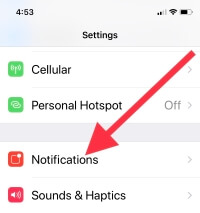 Как отключить / отключить групповое уведомление на iOS 14 / 13.7 / iOS 12.4