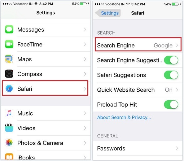 Как изменить поисковую систему Safari по умолчанию на iPhone 12, XR, 11, Mac