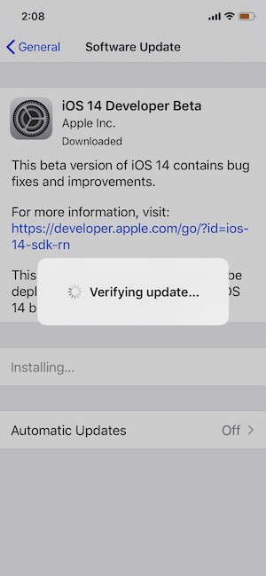 Как установить бета-версию iOS 14 Developer на iPhone без учетной записи разработчика