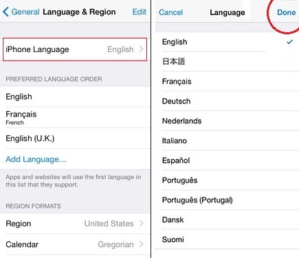 Как изменить язык и регион в iPhone 12, 11, XR, XS Max, SE