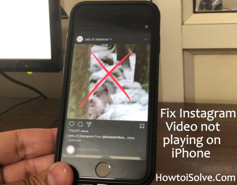 7 исправлений, из-за которых видео из Instagram не загружается и не воспроизводится на iPhone 12,11, XR