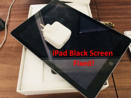 Синий / черный экран iPad [iPad Pro, iPad Mini, iPad Air]