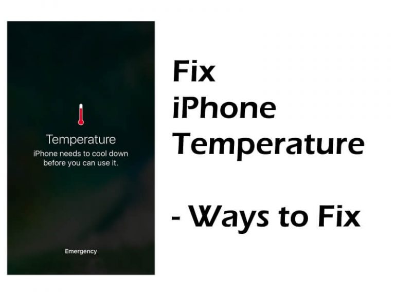 iPhone необходимо остыть, прежде чем вы сможете его использовать