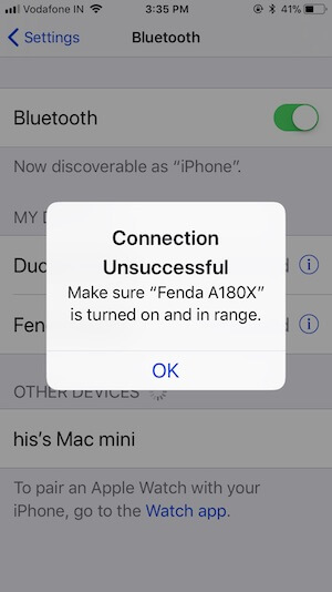 Исправить iOS 14 iPhone Xr не будет сопрягаться или подключаться к аксессуарам Bluetooth