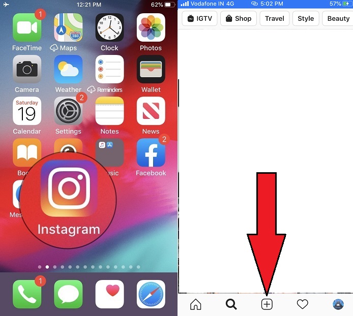 Как добавить или загрузить изображение в Instagram с iPhone, ПК, Mac 2021