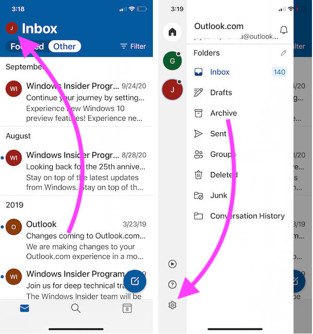 Как создать подпись электронной почты в Outlook: iPhone, Android, Mac / ПК
