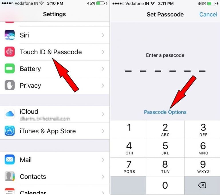 Как создать буквенно-цифровой пароль на iPhone 12Pro / Max, 11Pro, XR