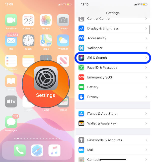 Как отключить / включить Siri для сторонних приложений на iPhone, iPad, iPod