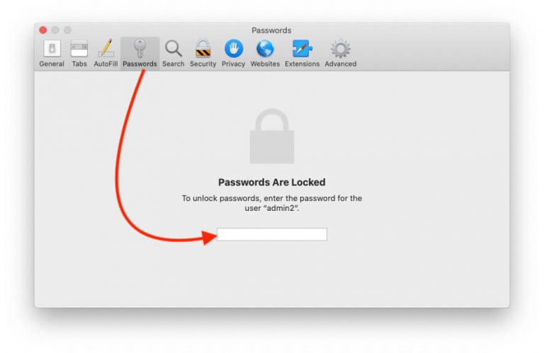 Как удалить или остановить автозаполнение сохраненного пароля в Safari на Mac Big Sur