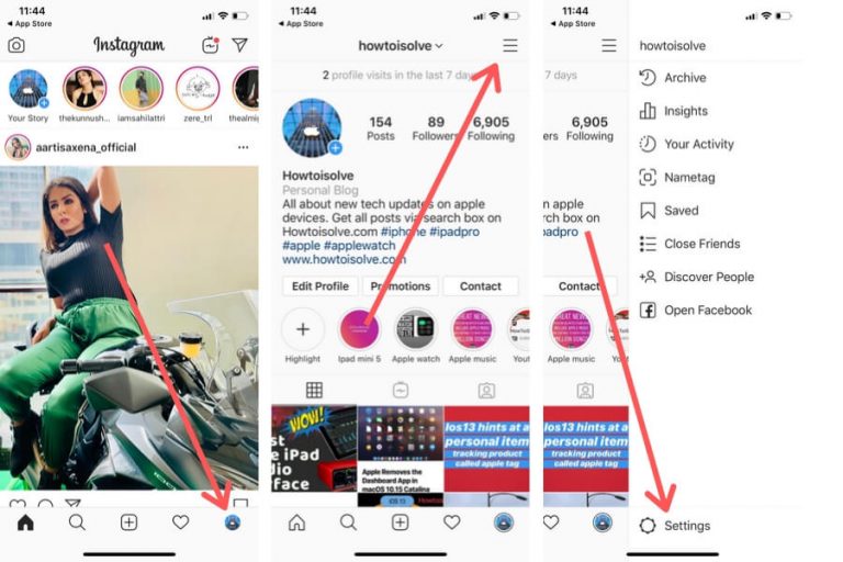 Как удалить / очистить историю поиска Instagram на iPhone, Android в 2020 году