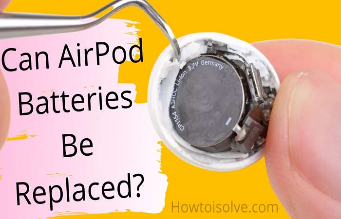 Можно ли заменить батареи AirPod в 2021 году?  Получить здесь ответ