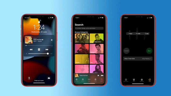 Как установить таймер сна для Apple Music на iPhone