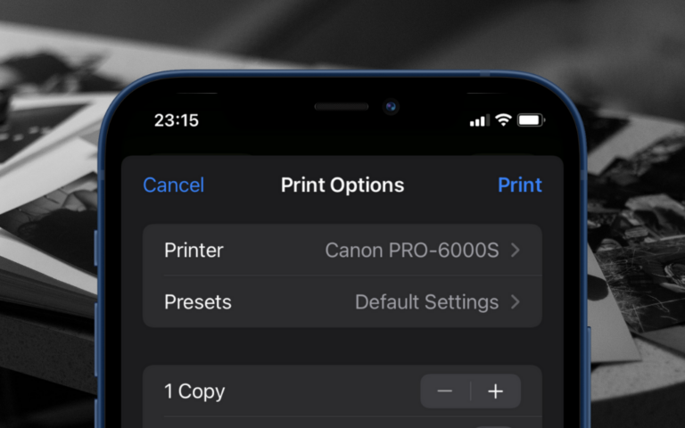 Как настроить принтер на iPhone или iPad