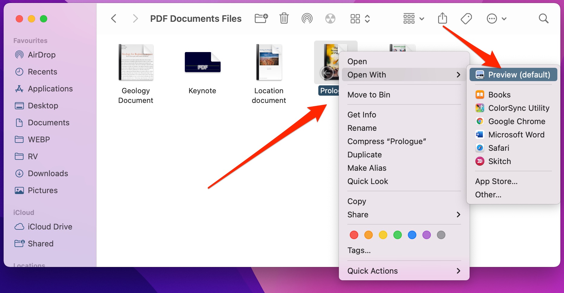 Как сохранить документ в Pages на Mac