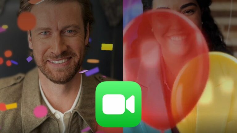2 способа вызвать эффекты реакции в FaceTime в iOS 17