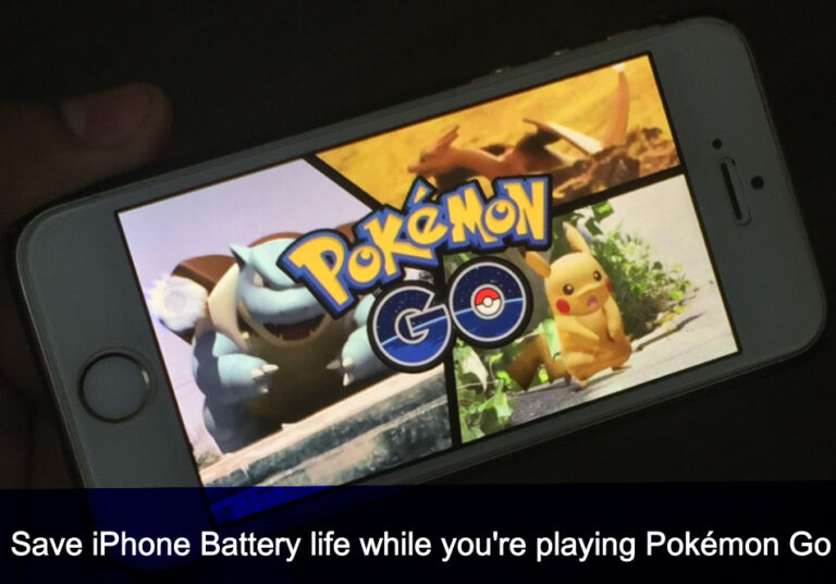 Pokémon Go разряжает батарею iPhone iOS 17.2.1?  Почини это